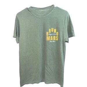 Bruno Mars Los Angeles CA Unisex Concert Tour Tee Intuit Dome 2024 Merch Size S